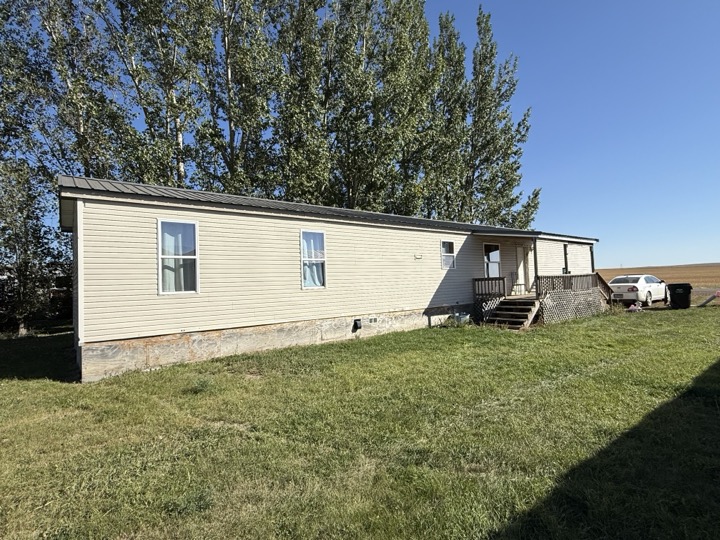 Park-owned home exterior