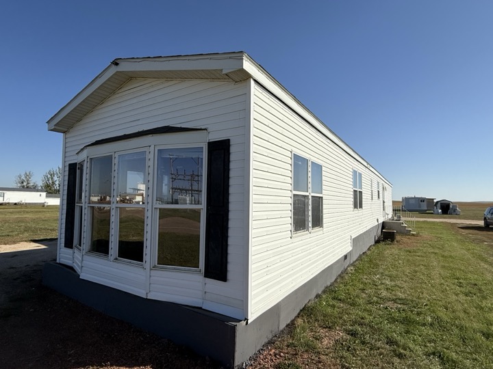 Park-owned home exterior
