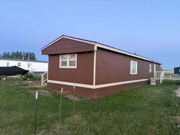 Park-owned home exterior