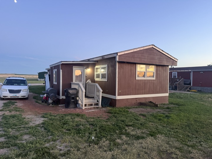 Park-owned home exterior